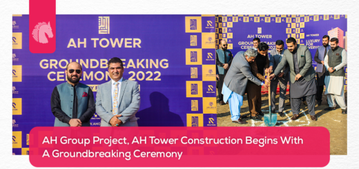 AH Group Project, AH Tower Construction Begins With A Groundbreaking Ceremony