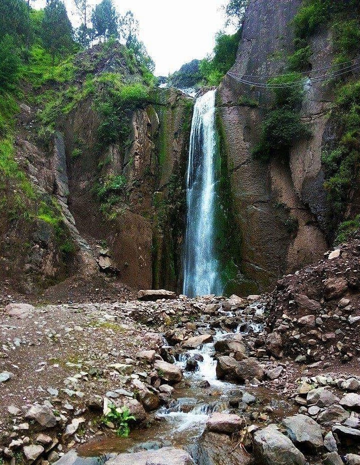 dhani waterfall - waterfalls in pakistan - ahgroup-pk