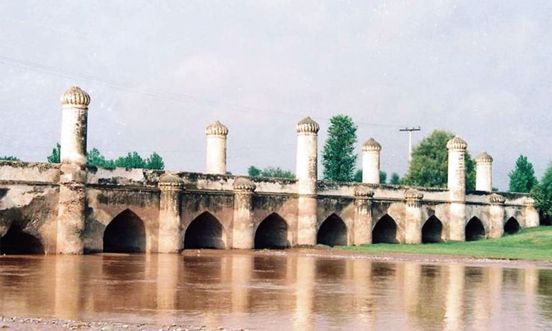 mughal bridge - historical places in peshawar - ahgroup-pk