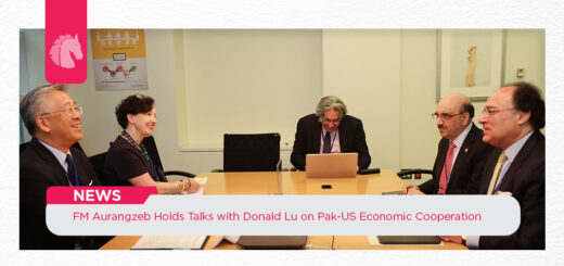 FM Aurangzeb Donald Lu Discuss Pak-US Economic Ties-AH Group